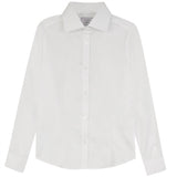 Load image into Gallery viewer, Ladies Blouse with Pleats above Cuffs - no Button Down Collar - no pocket - Tznius button
