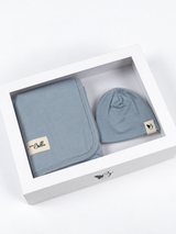 Load image into Gallery viewer, Bebe Bella Blanket &amp; Hat Set
