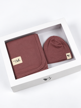 Load image into Gallery viewer, Bebe Bella Blanket &amp; Hat Set
