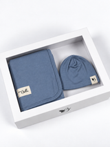Load image into Gallery viewer, Bebe Bella Blanket &amp; Hat Set
