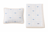 Load image into Gallery viewer, Boys Knit Blanket &amp; Pillow Set
