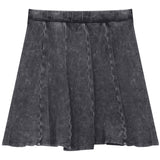 Load image into Gallery viewer, Distressed Girls Short Panel Skirt
