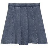 Load image into Gallery viewer, Distressed Girls Short Panel Skirt

