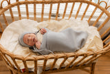 Load image into Gallery viewer, Baby Knitted Bonnet Cacoon And Lovey Set
