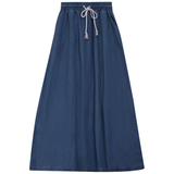 Load image into Gallery viewer, Denim Outstitch Skirt
