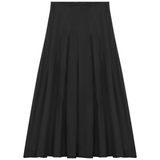 Load image into Gallery viewer, Midi Denim Pleated Skirt
