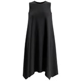 Load image into Gallery viewer, Ladies Dress with pointed sides self  belt LINING
