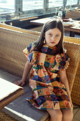 Load image into Gallery viewer, Dress Girls Maarowedge at Ruffles Invisible Back Zipper
