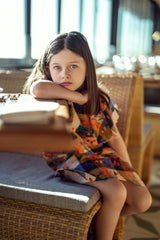 Load image into Gallery viewer, Dress Girls Maarowedge at Ruffles Invisible Back Zipper
