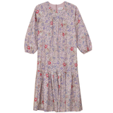 Load image into Gallery viewer, Girls Dress BETWEEN Elastic Cuffs Invisible Back Zipper
