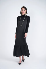 Load image into Gallery viewer, Lady jumper , no sleeves, big ruffle, back zipper
