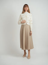 Load image into Gallery viewer, Skirt with Pannels and Belt
