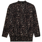 Load image into Gallery viewer, Ladies Top with smocking neck and waist sleeves finish with small elastic back zipper

