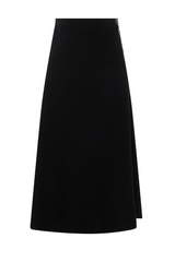Load image into Gallery viewer, Ladies Skirt MIDI fourth Buttons on top side Invisible Side Zipper
