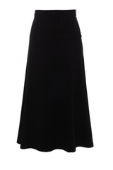 Load image into Gallery viewer, Ladies Skirt MIDI fourth Buttons on top side Invisible Side Zipper
