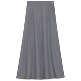 Load image into Gallery viewer, Ladies Skirt with two panels side button
