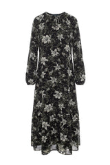 Load image into Gallery viewer, Teen Dress Self Spagety and  Front Plaquet with Buttons Elasic Cuffs
