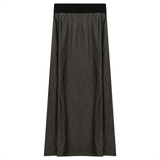 Load image into Gallery viewer, Ladies Pull On A-Line Long Skirt

