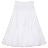 Load image into Gallery viewer, Ladies Tiered Midi Gauze Skirt
