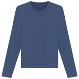 Load image into Gallery viewer, Ladies Button Down Cardigan Tee
