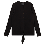 Load image into Gallery viewer, Ladies Maternity Tie Front Cardigan
