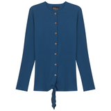 Load image into Gallery viewer, Ladies Maternity Tie Front Cardigan
