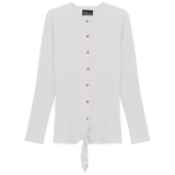 Load image into Gallery viewer, Ladies Maternity Tie Front Cardigan
