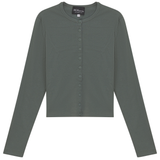 Load image into Gallery viewer, Ladies Maternity Ribbed Cardigan
