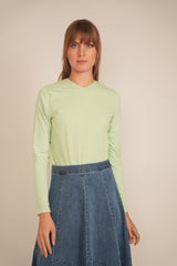 Load image into Gallery viewer, Ladies V Neck Striped Tee
