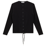 Load image into Gallery viewer, Ladies Crew Neck Cardigan With Bungee
