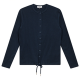 Load image into Gallery viewer, Ladies Crew Neck Cardigan With Bungee
