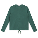 Load image into Gallery viewer, Ladies Crew Neck Cardigan With Bungee
