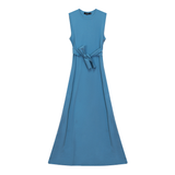 Load image into Gallery viewer, Ladies A Line  V-Neck Maxi Jumper Dress
