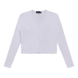 Load image into Gallery viewer, Ladies Cropped V-Neck Cardigan
