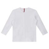 Load image into Gallery viewer, Ladies Raw Edge V Neck Tee
