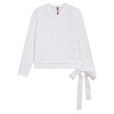 Load image into Gallery viewer, Ladies Cotton Wrap Tee
