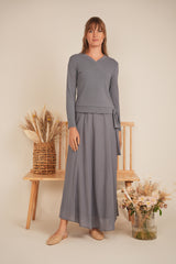 Load image into Gallery viewer, Ladies Cotton Wrap Tee
