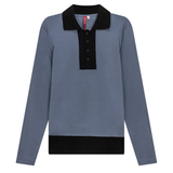 Load image into Gallery viewer, Ladies Henley Collar Tee
