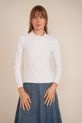 Load image into Gallery viewer, Ladies Henley Collar Tee
