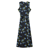 Load image into Gallery viewer, Ladies Printed Satin Maxi Jumper
