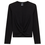 Load image into Gallery viewer, Ladies Cropped Knot Tee
