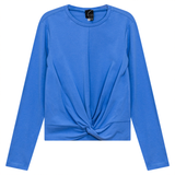 Load image into Gallery viewer, Ladies Cropped Knot Tee
