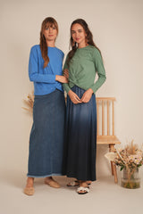 Load image into Gallery viewer, Ladies Cropped Knot Tee
