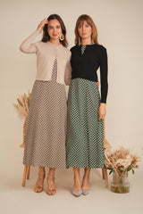 Load image into Gallery viewer, Ladies Printed Crepe Chiffon Maxi Jumper
