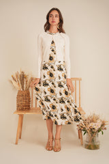 Load image into Gallery viewer, Ladies Floral Midi Jumper
