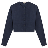 Load image into Gallery viewer, Ladies Copper Tencel Cropped Bungee Blouse
