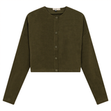 Load image into Gallery viewer, Ladies Copper Tencel Cropped Bungee Blouse
