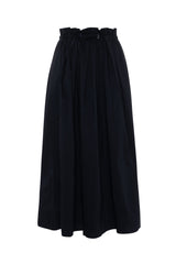 Load image into Gallery viewer, Ladies Cotton Midi Paper Bag Skirt
