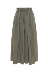 Load image into Gallery viewer, Ladies Cotton Midi Paper Bag Skirt
