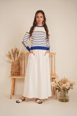 Load image into Gallery viewer, Ladies Stripped Sweater
